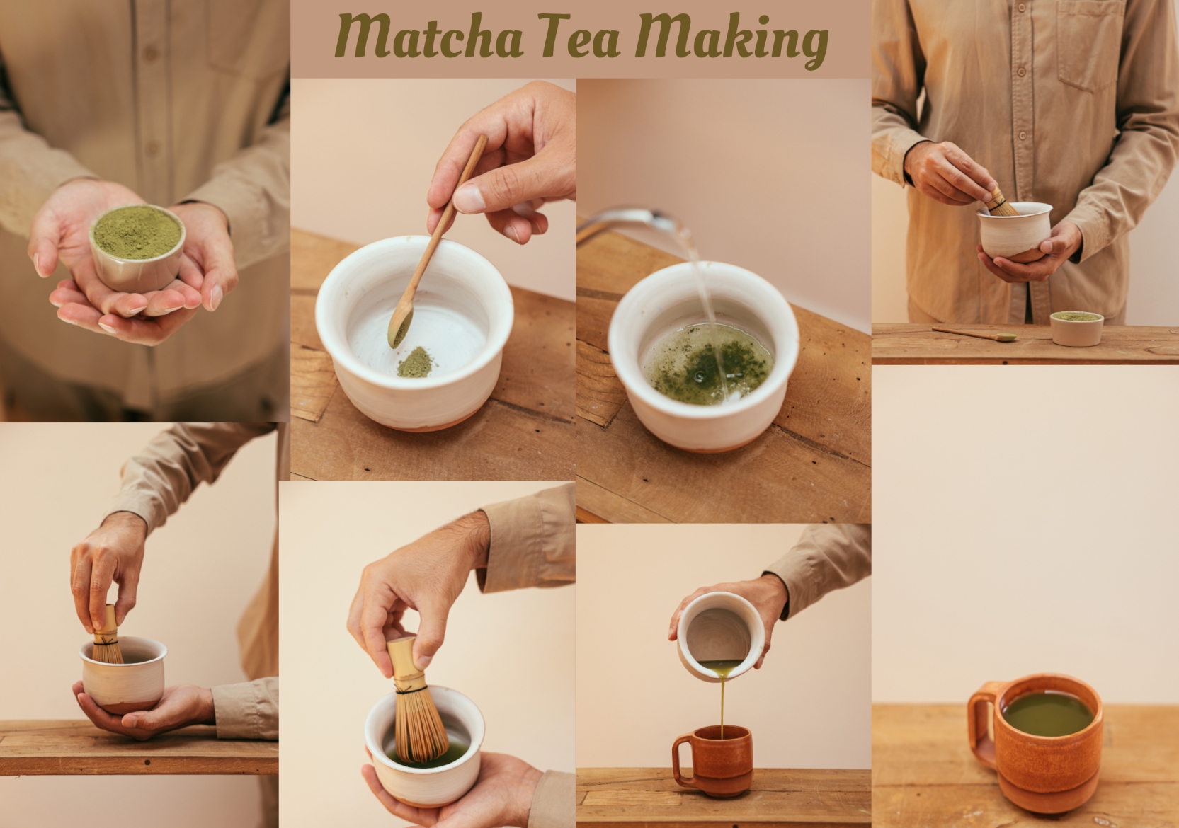 Matcha Tea Making