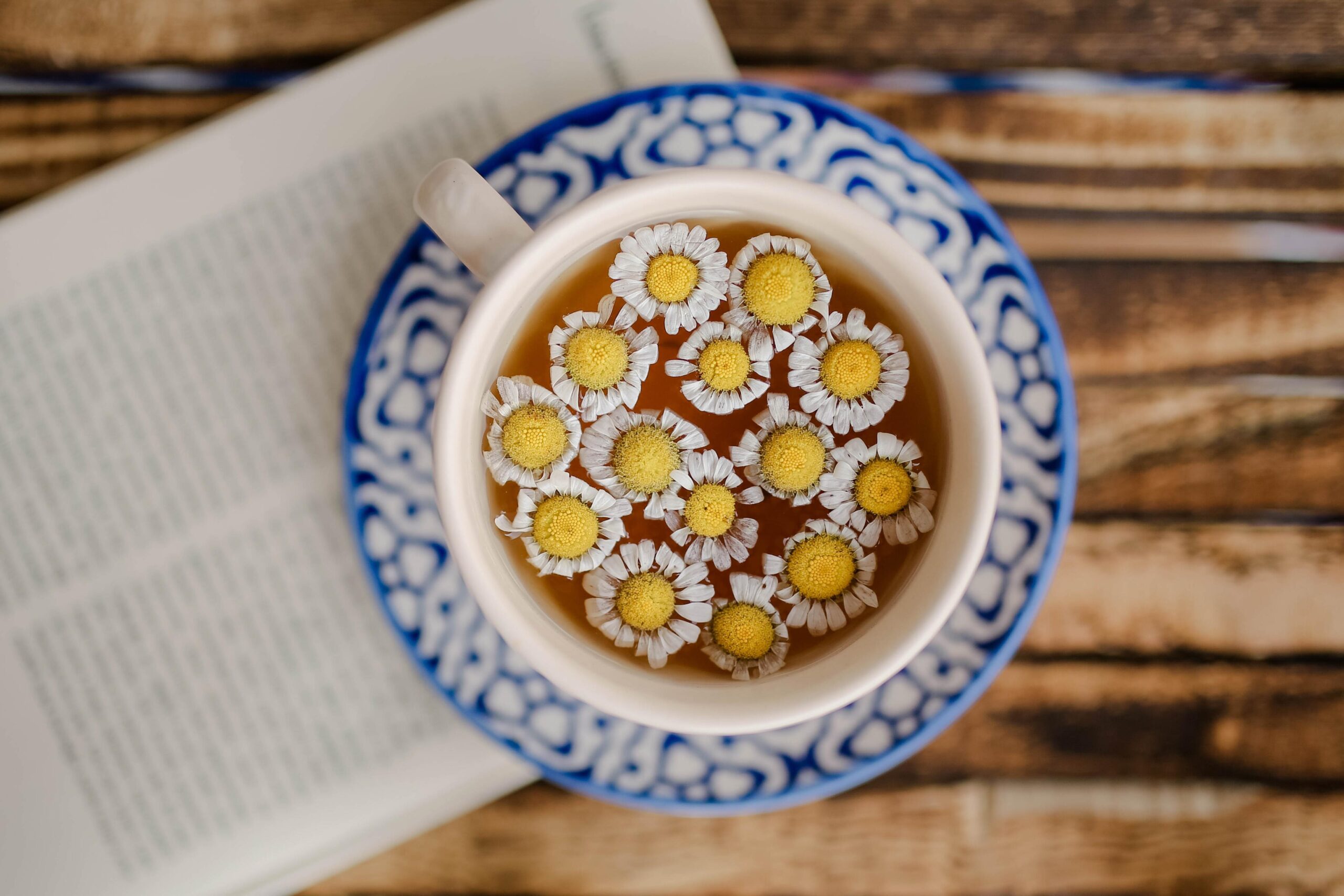 Chamomile Tea Helps with Prolonged Stress